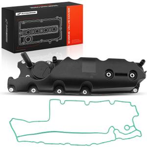 A-Premium L6 3.0L Turbo Engine Valve Cover, with P/CV Oil Trap & Gasket, Compatible with Volvo S60 2011-2016, S80 2008-2015, V60 2015-2016, XC60 2010-2016, XC70 2009-2015, Replace # 31319643