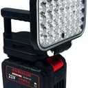 LED Work Light Compatible with lxt 18V/21V/24V Battery, Work Light 180 Rotatable, Dual-Beam Wide Range Illumination, Pressure-Resistant Drop-Proof Shockproof, (Batteries not Included)