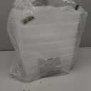 Pekky Pantry Freezer Organizer Bins Stackable Storage Box, 6 Packs, Frosted Transparent