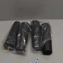 Murtenze 4Pcs 8 inch Sofa Legs, Round Tapered Plastic Couch Legs Replacement Furniture Legs with M8 Hanger Bolts for Chair Sofa Dresser Cabinet Loveseats Ottoman Bed