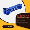 Draper's Strength Heavy Duty Resistance Stretch Loop Bands for Powerlifting Workout Exercise and Assisted Pull Ups (#06 Blue)