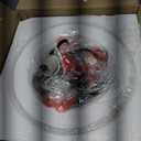 Luvkczc Upgrade Semi Flush Mount Ceiling Light,Brass Ceiling Light Fixture, Mid Century Ceiling Light, Glass Close to Ceiling Light for Bedroom Kitchen Porch Hallway, Bulbs Not Included