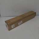 knobelite 1-Inch Single Window Curtain Rod Nickel for Windows 36 to 72 inch,with Decrative Finail Window Treatment Drapery Rods Set Length Adjustable, Gold Curtain Rod (Gold,2 Pack)