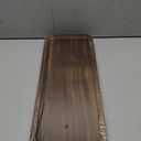 Small Charcuterie Boards Rectangular Long Wooden Platters Acacia Wood Serving Tray 2 Pcs Wooden Tray Kitchen Charcuterie Platter for Food Cookie Dessert Fruit Snack, 14" x 5.5" x 0.6"