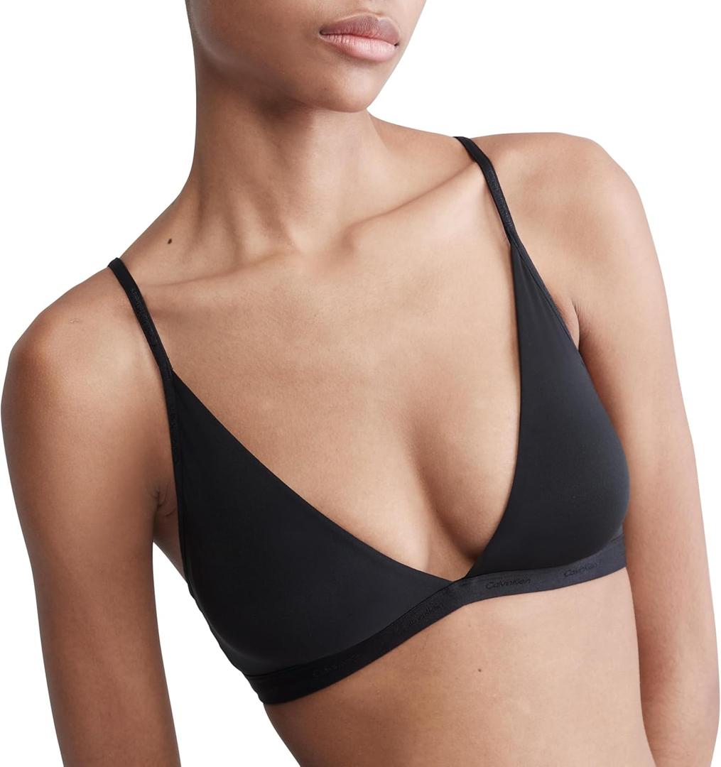 Calvin Klein Form to Body Lightly Lined Triangle Bralette S