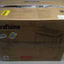 duraflame Freestanding Electric Fireplace Stove Heater with 3D Flame Effect for 1,000 Sq. Ft, Bronze