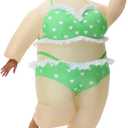 Inflatable Ballet Costumes for Adult Funny Blow up Fat Costume with Crown Headband Halloween Party Role Play (Green)