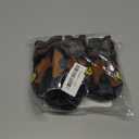 CovertSafe& Dog Boots for Dogs Non-Slip, Waterproof Dog Booties for Outdoor, Dog Shoes for Dogs 4Pcs with Rugged Sole Black-Brown (Size 7: 3.1''x2.7'')