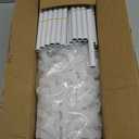 LANTEFUL 10 Tiers Tall Shoe Rack 20-25 Pairs Boots Organizer Storage Sturdy Narrow Shoe Shelf for Entryway, Closets with Hooks, White