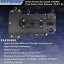 MITZONE Engine Valve Cover kit w/Gaskets & Bolts Compatible with 2011-2020 Chevrolet Chevy Cruze Sonic Volt Trax Buick Encore Cadillac ELR L4 Replaces # 25198874 55573746 264-968
