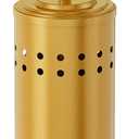 DOWRY Anti-Hand Off Toilet Plunger with Holder for Bathroom,Powerful Efficient Force Suction Cup,Heavy Duty, Deep Cleaning, Gold