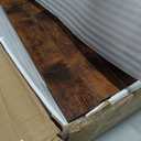 Wire Shelf Covers for Pantry, Premium Engineered Wood Shelf Covers for Wire Shelving, Wire Rack Covers for Closet, Laundry Room, Easy Assembly, Rustic Brown (5pcs, 33" W x 16" D), Pending Patent