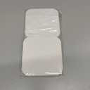 3PCS Water Absorbing Diatomaceous Earth Tray for Sink, Fast Drying Soap & Toothbrush Holders for Bathroom Counter, 1 Stone Tray, 2 Stone Coasters (White-no Pattern)