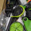 12-Inch Battery Powered String Trimmer with Wheels, 800W Brushless 4-in-1