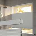 HESTIA Waterproof 99% Blackout Cellular Shades,Light Gray,34.5''W X 54''H