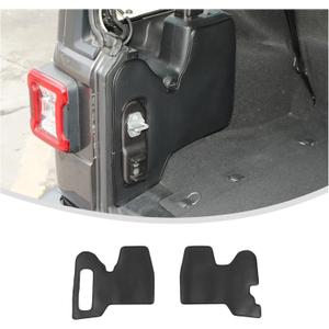 Linskip Trunk Side Wall Liner Compatible with 4 Door Jeep Wrangler JL JLU 4XE 2018-2025, PU Trunk Side Protector for Jeep Wrangler Interior Accessories