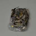 SIMISI RIBBON 24Pcs Brown Christmas Velvet Ribbon Bows Decorations Xmas Ornaments Vintage Decor for Tree, Wreath, Garland (3/8'' Width, 5 * 7 inch)