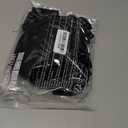 Amwounu High Waisted Thongs For Women Comfortable Breathable Athletics Underwear High Rise Cotton Panties, Size S, Black, Pack of 6