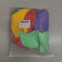 Small Colorful Nylon Bean Bags for Hand Toss Games - Outdoor Cornhole Bean Bags, Tossing Bags for Sports, Backyard, and Family Activities (4.7in-15 Pcs)