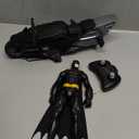 DC Comics, Batman Stealth Remote Control Batcycle with 12" Batman Action Figure, Super Hero Kids Toys for Boys and Girls Ages 4 & Up