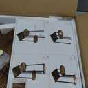 4 Tier Wood Tall Plant Stand Metal Rack Indoor, Multiple Flower Pot Holder Shelves Corner Rack, Round Planter Shelf Display Rack Storage Organizer for Patio Living Room Balcony(Black)