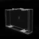 High Transparency Visible Plastic Box Clear Storage Case with Lid Use for Organizing Jewelry, Tools, Office supplies, Pet supplies, DIY materials,Use as handbags