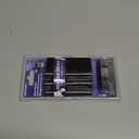 Hardware Essentials by Hillman Squeak-Proof 3-1/2in 5/8in Radius Matte Black Door Hinge, 3-1/2in 3 Count (Pack of 1)