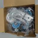 【Upgraded】Dryer Roller Replacement Part for Samsung DV42H5000EWA3 DV45H7000EWA2 DV48H7400EWA2 DV42H5200EPA3 DV40J3000EWA2, DC97-16782A Dryer Roller DC93-00634A Idler Pulley 6602-001655 Dryer Belt Kit
