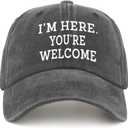 I'm Bob Doing Bob Things Caps Women Baseball Hat Pigment Black Mens Golf Hat Gifts for Him Hiking Caps (Black)