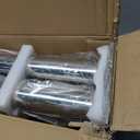 Royal Shade 8ft Stainless Steel Pole, Heavy Duty with Base Plate & Height Adjustable Mounting Clamp T - Easy Installation Sun Shade Sail Post, Canopy Pole, Fence Post - Outdoor, Garden, Backyard