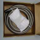 12FT 6AN 3/8 Fuel Line Hose Braided Stainless Steel w/6pcs AN6 Hose Fitting Kit