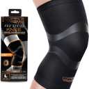 Copper Fit Pro Series Knee Compression Sleeve (XX-Large, Black)