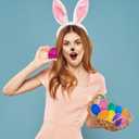 The Dreidel Company Fillable Easter Eggs 2.3" Inch Hinged Colorful Bright Plastic Easter Eggs, Perfect for Easter Egg Hunt, Suprise Egg, Easter Hunt, 2.3" Assorted Colors (100-Pack)