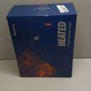 Bedsure Heated Mattress Pad King - Bed Warmer with Memory & Preheat Functions, 12-Hour Auto Off & 10 Heat Settings, Dual Controllers, Fast Heating, Brushed Electric Mattress Pad King, 78"x80"