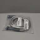 SKYWARD 304 Stainless Steel short Garden Hose 8 ft with Female to Female Metal Connector,Easy to Use & Store, Anti-Leakage Hose, High Water Flow (8ft)