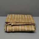 jinchan 95% Blackout Boho Curtains 84 Inches Long Mustard Moon Phases Printed Drapes Rod Pocket Thermal Insulated Curtains for BedroomNursery Yellow Window Drapes Curtain Set 2 Panels