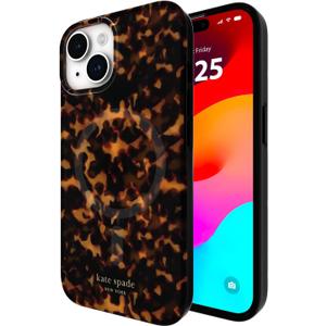 kate spade new york iPhone 15 Case / 14 / 13, Compatible with MagSafe - Tortoiseshell