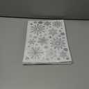 5 x 276PCS Glitter Snowflake Window Clings, 35+ Designs Double Sided Static Stickers Window Decoration Christmas Ornaments Reusable Winter Party Supplies New Year Decals for Winter Holiday (8 Sheets)