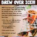 Crazy Cups Decaf Flavored Coffee Pods, Decaffeinated Coconut Caramelicious Flavored Coffee, Single Serve Hot or Iced Medium Roast Coffee for Keurig K Cups Machines, 22 Count (EXP 04/04/28)