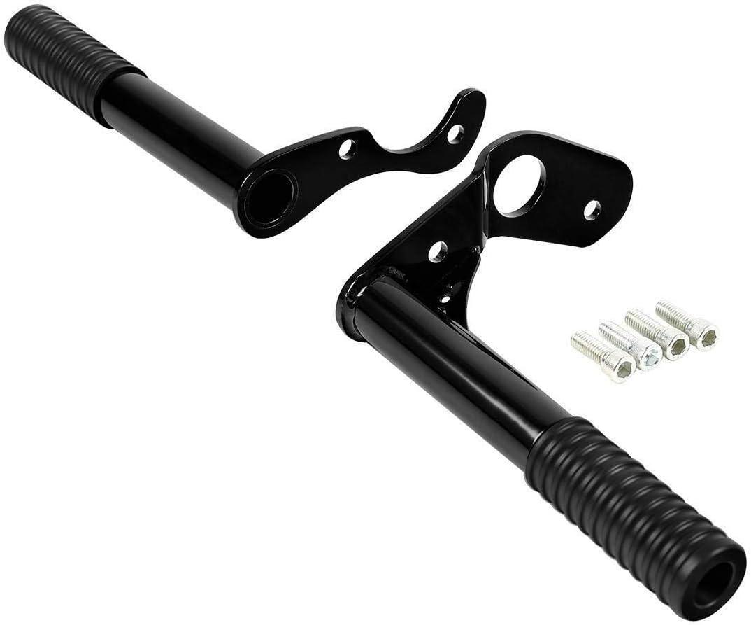 WOWTK Passenger Peg Crash Bar Frame Slider fits for Harley softail street bob,low rider and Heritage Classic 2018-2024