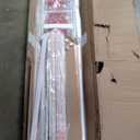 Daybed with Trundle and LED Light, Heavy Duty Metal Twin Bed Frame with Upholstered Storage Headboard & Charging Station, Day Bed Pop Up Trundle Bed Twin for Living Room,Bedroom and Guest Room, White