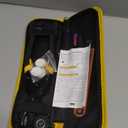 XOOL 2 in 1 Leather Hole Punch Eyelet Tool Kit, 3/16" 4.5mm Metal Eyelets for Fabric, Hole Puncher, Eyelet Pliers for Shoes Leather Clothes Belt