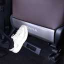 MagicCar Back Seat Protector fit for 2021-2025 Toyota Sienna Accessories-Best Stainless Steel Protection for Automotive interiors from Dirt, Scratches-Protector Back of Seat (Silver)