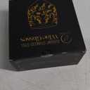 Vaanshie 17oz Stainless Steel Wine Glasses [Set of 2] – Silver Royal Goblets with Intricate Baroque Engravings, Unbreakable and Shatterproof Wine Cups with Bottle Stopper for Travel, Mother's Day Gift