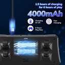 RegiisJoy R50 Ultra 50000 in 1 Handheld Game Console, 4.5 Inch IPS Screen Retro Gaming Consoles Main Emulators, Portable Mini Pocket Arcade 4000mAh Battery,256G TF Card,Linux System
