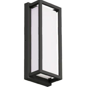 12 in. Smart LED Outdoor Wall Sconce Fixture - 1250 Lumen Max - 18 Watt