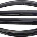 Window Visors Rain Guards FIT 20192024 Chevrolet Silverado & GMC Sierra 1500 Crew Cab, 20202024 2500HD 3500HD Crew Cab  Vent Shades Sun/Rain Deflectors, 4PCS Smoke Tape-On Set