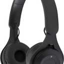 Upgraded Hybrid Noise Cancelling Headphones with Transparent Modes Wireless Bluetooth with Mic Fast Charging Deep Bass Soft-Earpads Black