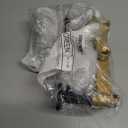 YANCASENO 2 Handles Shower Faucet Set with Tub Spout Bathtub Shower Faucet Combo Set Shower System Complete Tub and Shower Trim Kit Wall Mounted Shower Fixtures Matte Black