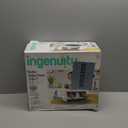 Ingenuity Baby Base 2-in-1 Booster Feeding and Floor Seat with Self-Storing Tray - Slate